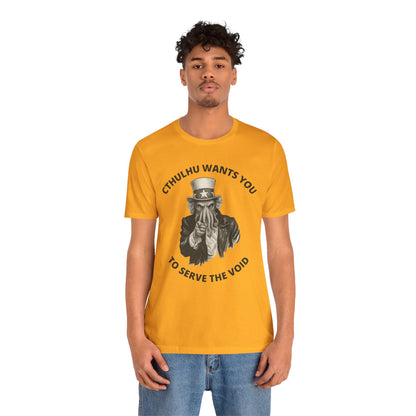 Cthulhu Wants You T-Shirt – Mythos Shirt for HP Lovecraft Fans