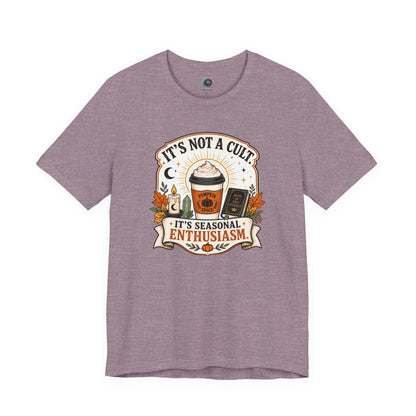 It’s Not a Cult Pumpkin Spice T-Shirt – Funny Fall Tee