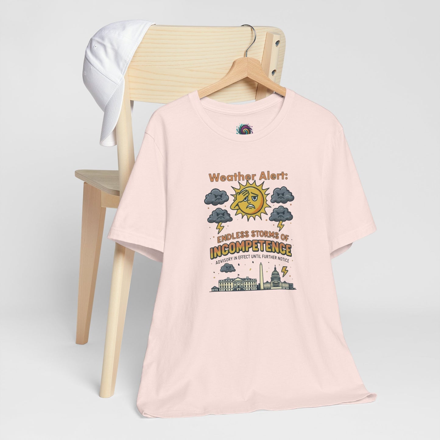 Weather Alert Political Satire T-Shirt – Funny Protest Shirt | Whimspin