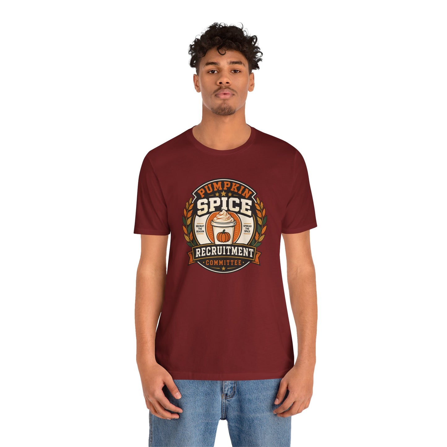 Pumpkin Spice Recruitment Committee T-Shirt – Funny Fall Tee
