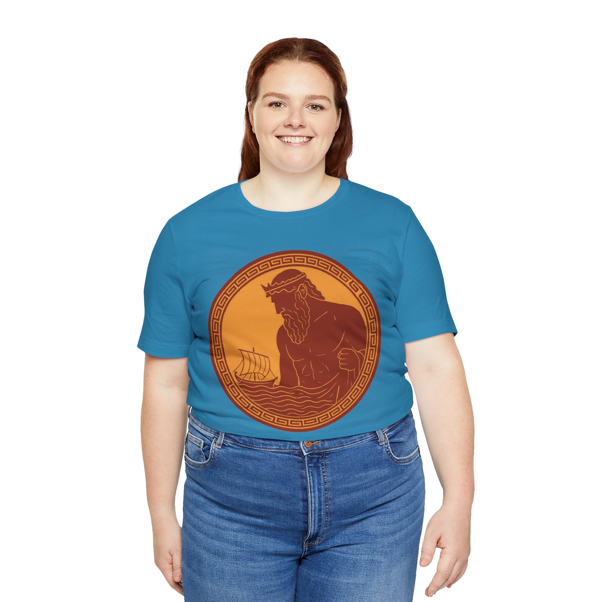 Poseidon Epic T-Shirt – Greek Mythology Ocean God Tee - WhimSpin - https://whimspin.com