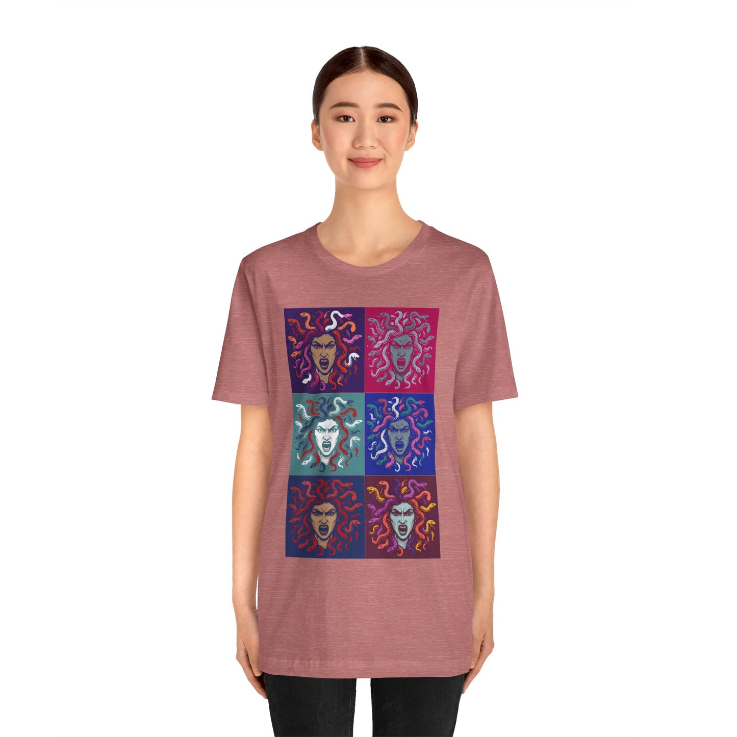The Female Gaze Medusa T-Shirt – Feminist Pop Art Tee