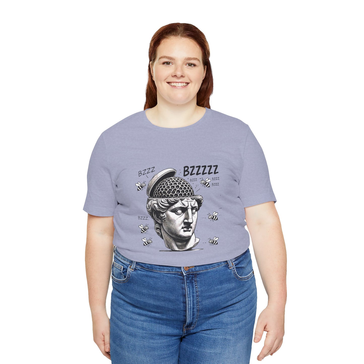 Hive Mind T-Shirt – Surreal Bee Group Think Parody Tee