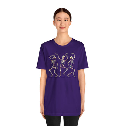 Dancing Skeleton T-Shirt – Funny Halloween Skeleton Shirt for Spooky Season