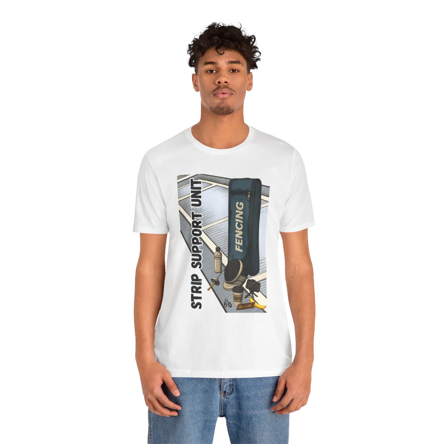 Strip Support Unit T-Shirt – Funny Fencing Parent Shirt for Tournament Days
