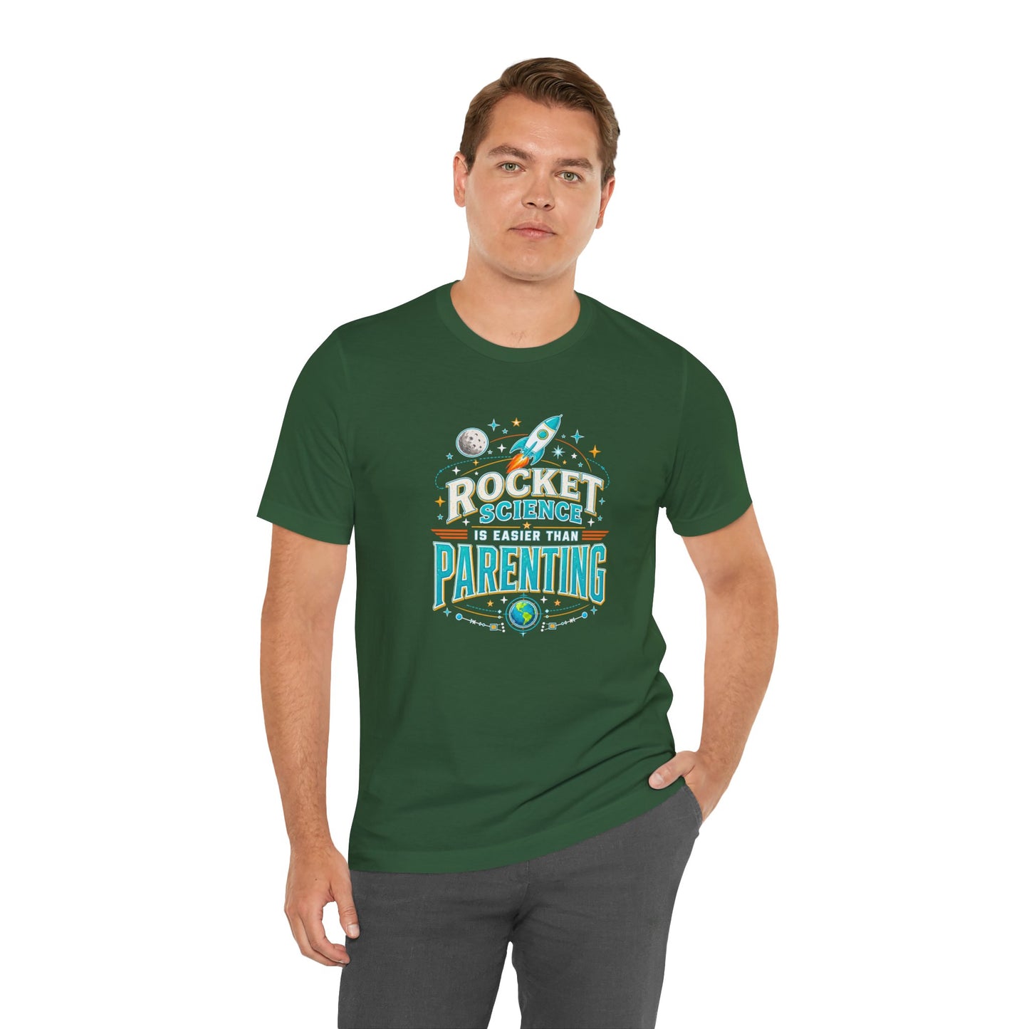 Rocket Science Parenting T-Shirt – Funny Aerospace Parent Tee