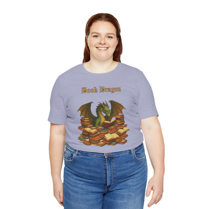 Book Dragon T-Shirt – Funny Book Lover Shirt & Gifts for Readers