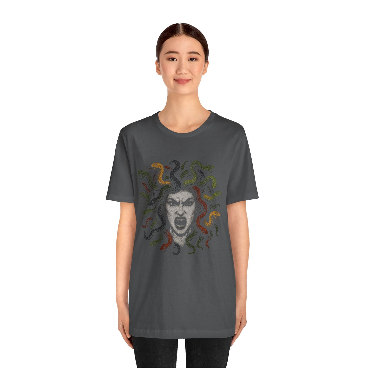 Medusa T-Shirt – Greek Mythology Gorgon Graphic Tee