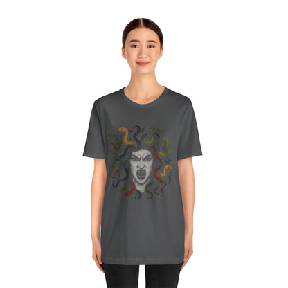 Medusa T-Shirt – Greek Mythology Gorgon Graphic Tee