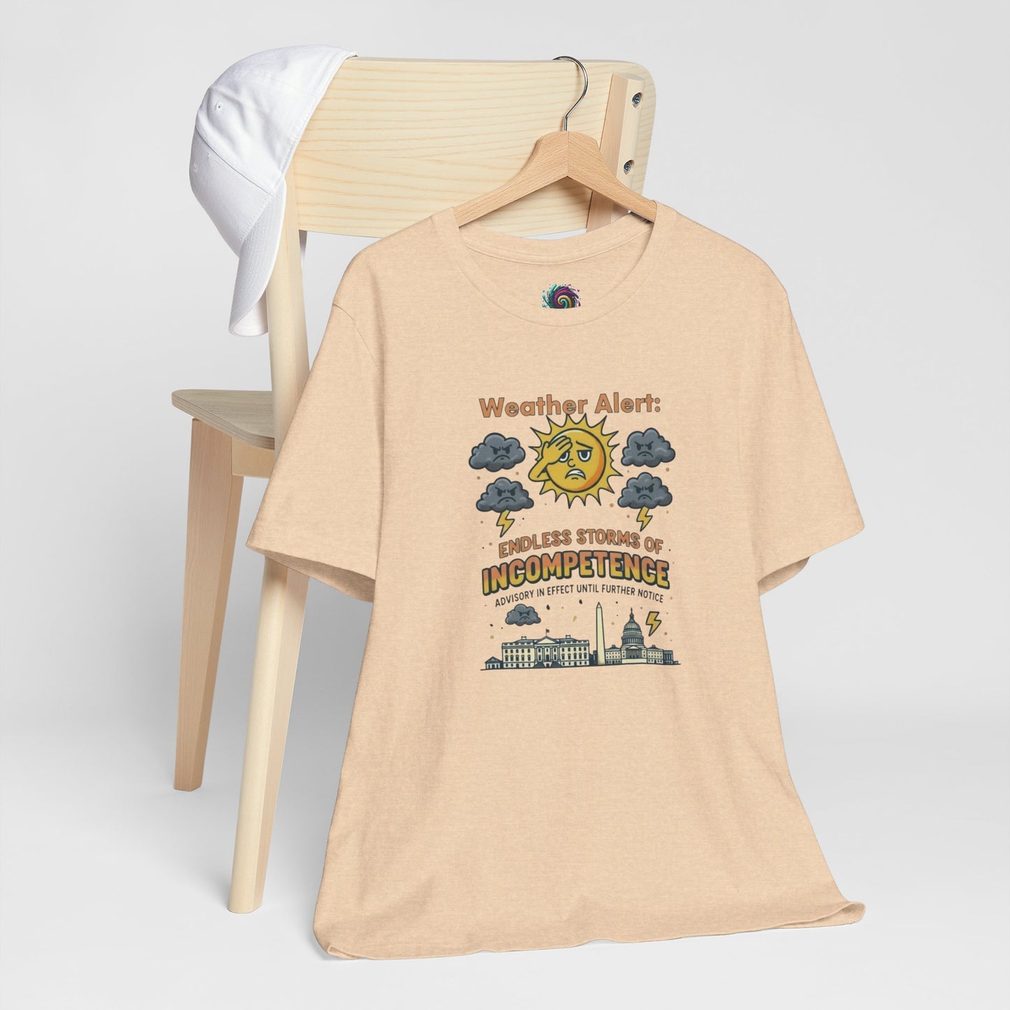 Weather Alert Political Satire T-Shirt – Funny Protest Shirt | Whimspin