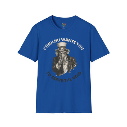 Cthulhu Wants You T-Shirt – Mythos Shirt for HP Lovecraft Fans - WhimSpin - https://whimspin.com