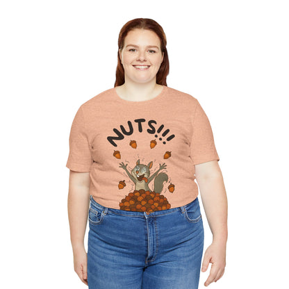 Crazy Squirrel Shirt – Funny Squirrel Nuts T-Shirt for Quirky Style