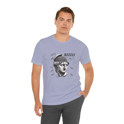 Hive Mind T-Shirt – Surreal Bee Group Think Parody Tee