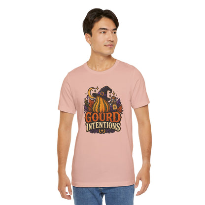 Gourd Intentions T-Shirt – Funny Witchy Fall Pumpkin Tee