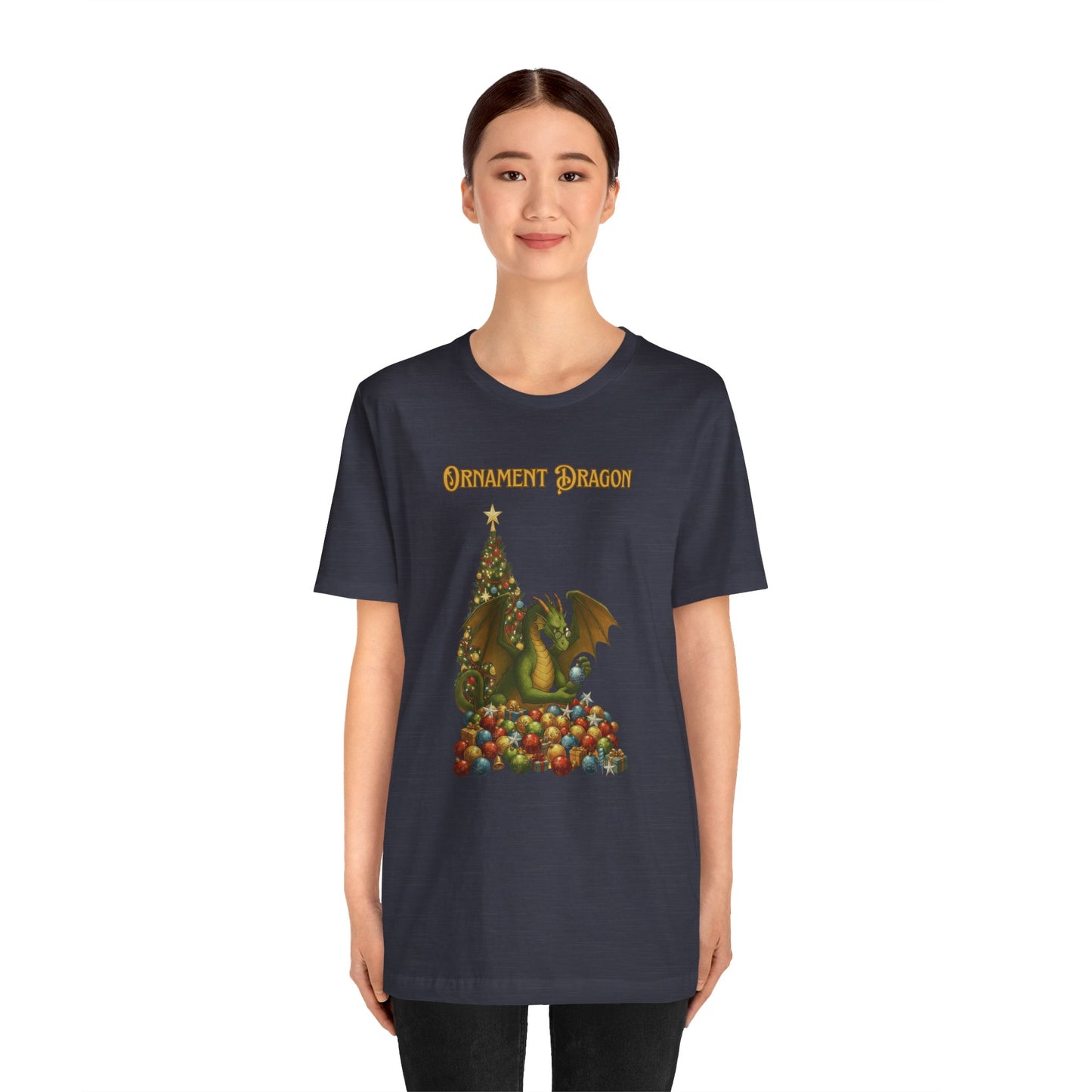 Ornament Dragon T-Shirt – Christmas Dragon Tee for Ornament Lovers
