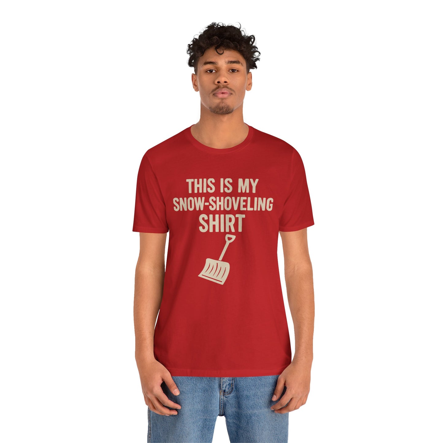 This Is My Snow-Shoveling Shirt – Funny Winter Chore Tee