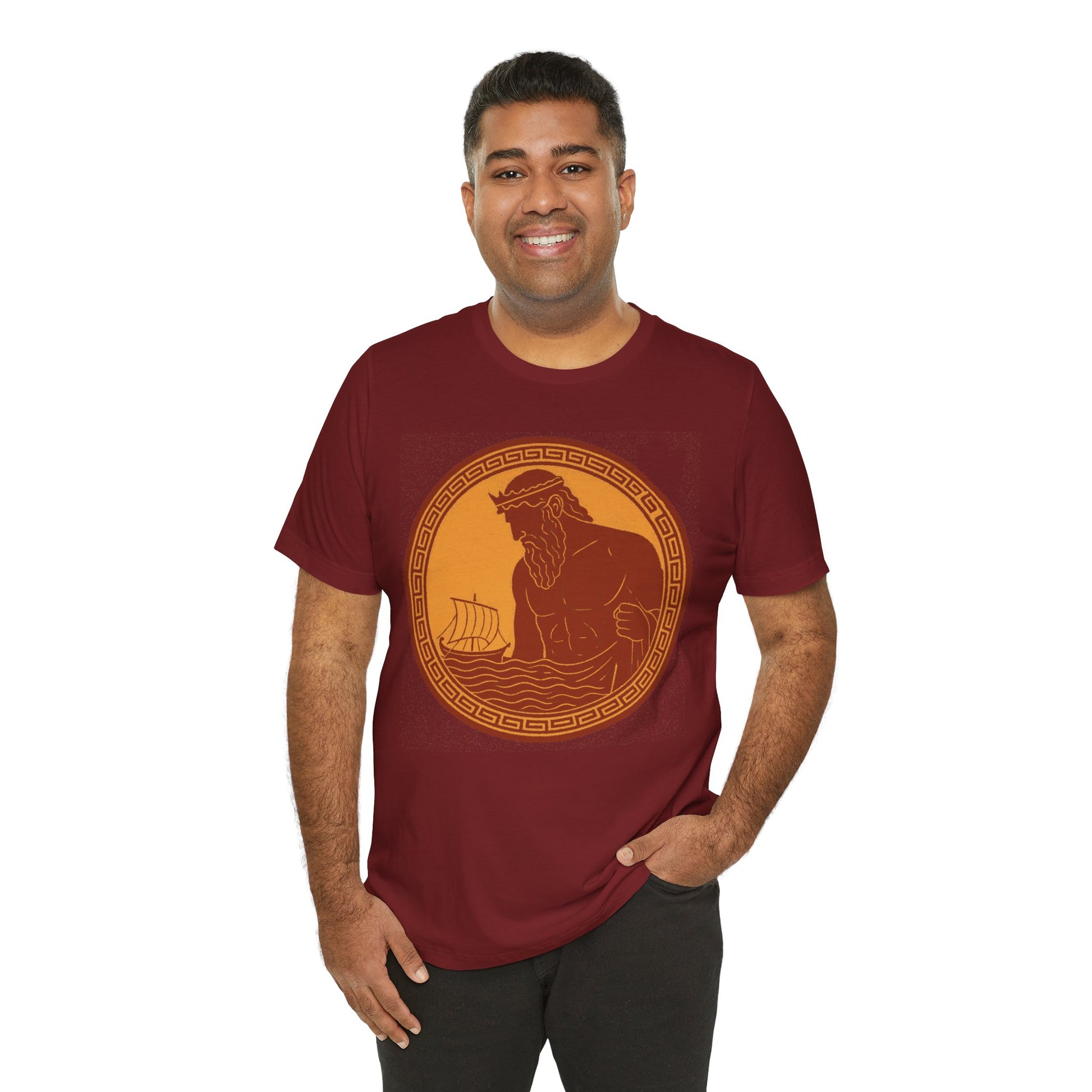 Poseidon Epic T-Shirt – Greek Mythology Ocean God Tee - WhimSpin - https://whimspin.com