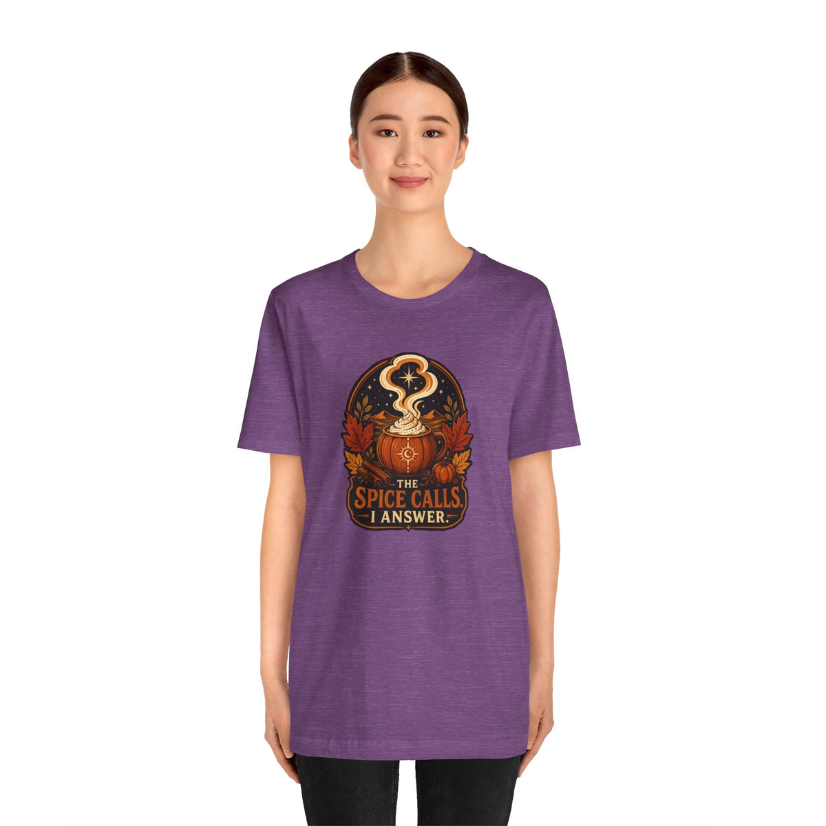 The Spice Calls I Answer T-shirt - WItchy Pumpkin Spice Fall Tee