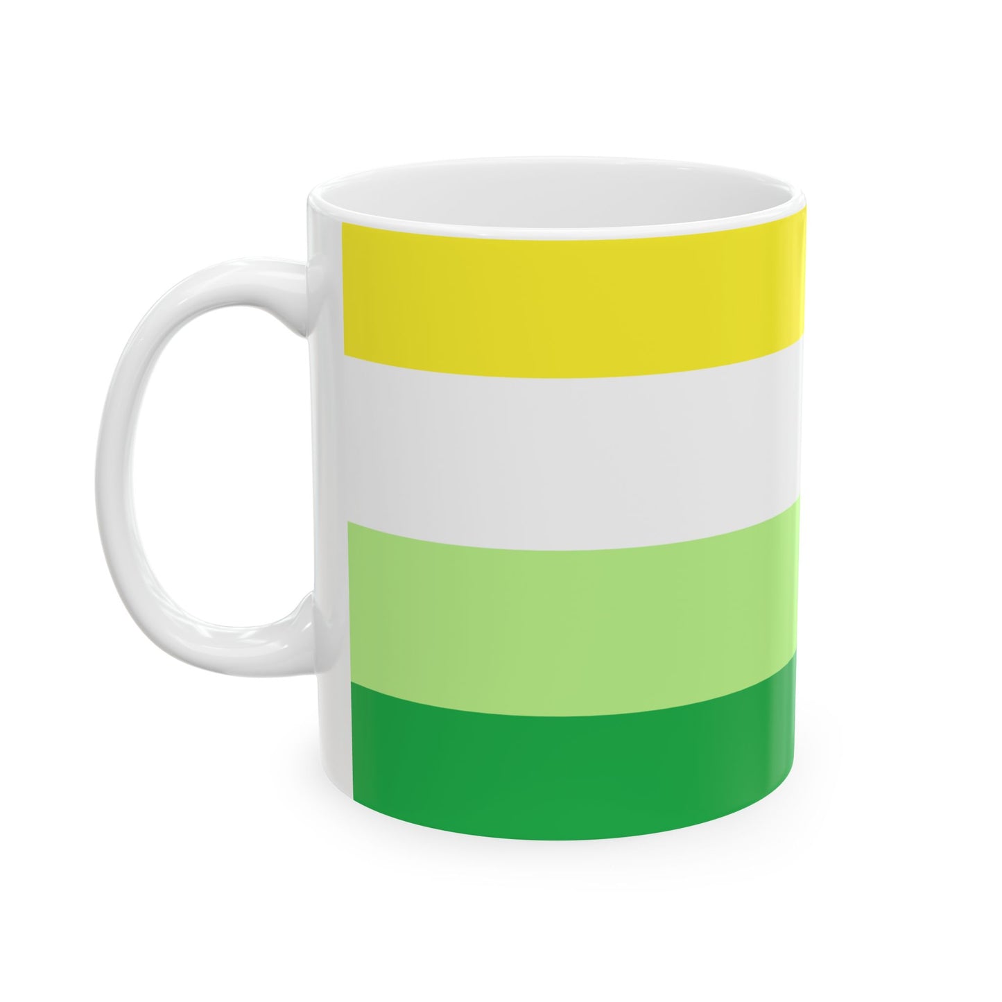Gender Neutral Pride Flag Cup – Vibrant Identity Coffee Mug - WhimSpin - https://whimspin.com