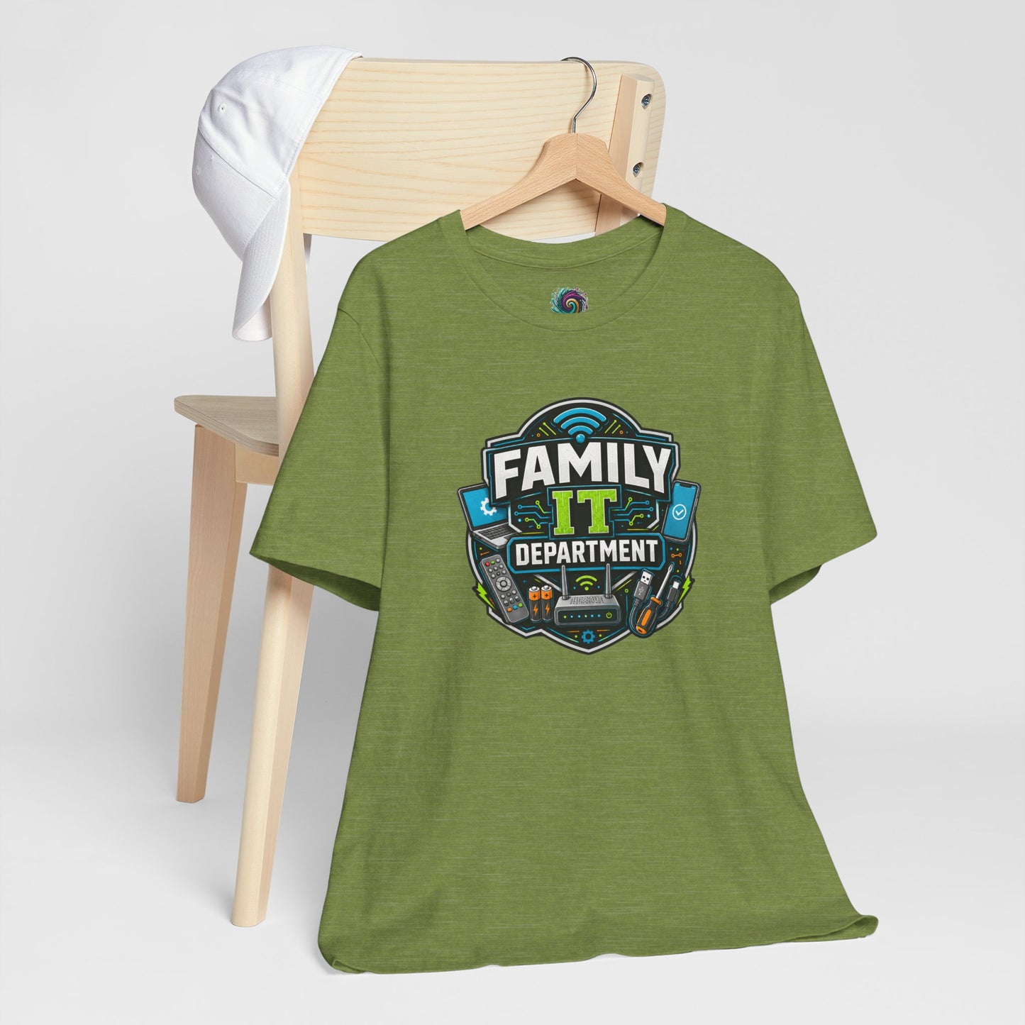 Family IT Department T-Shirt – Funny Household Tech Support Tee