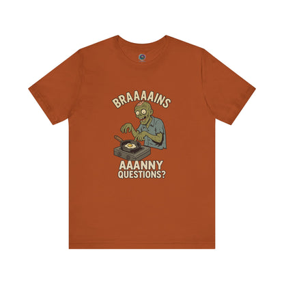 Zombie Brains on Drugs T-Shirt – Funny Halloween Cooking Tee