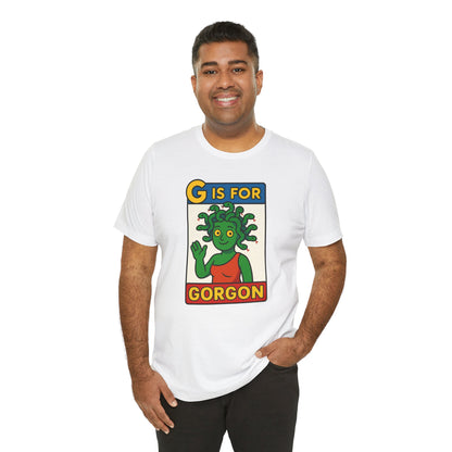 G Is for Gorgon T-Shirt – Funny Gorgon Legend Alphabet Tee