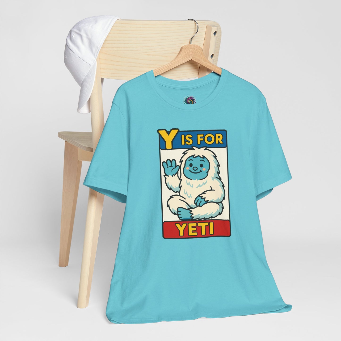 Y Is for Yeti T-Shirt – Cute Winter Monster Tee from the Monster Alphabet Series