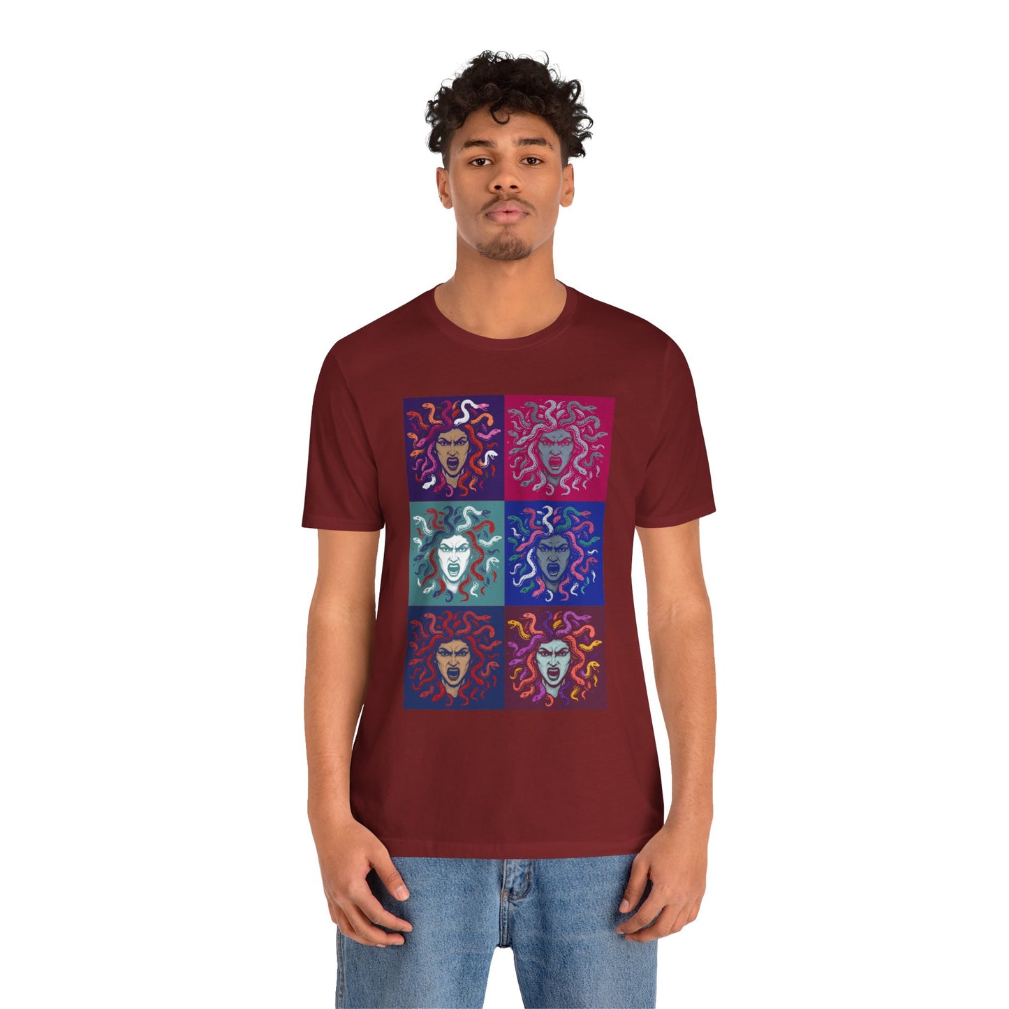 The Female Gaze Medusa T-Shirt – Feminist Pop Art Tee