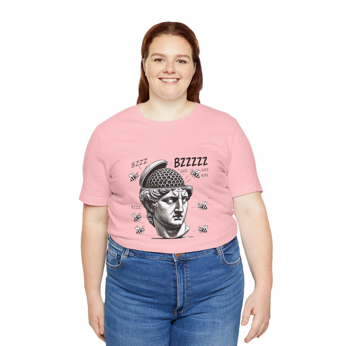 Hive Mind T-Shirt – Surreal Bee Group Think Parody Tee