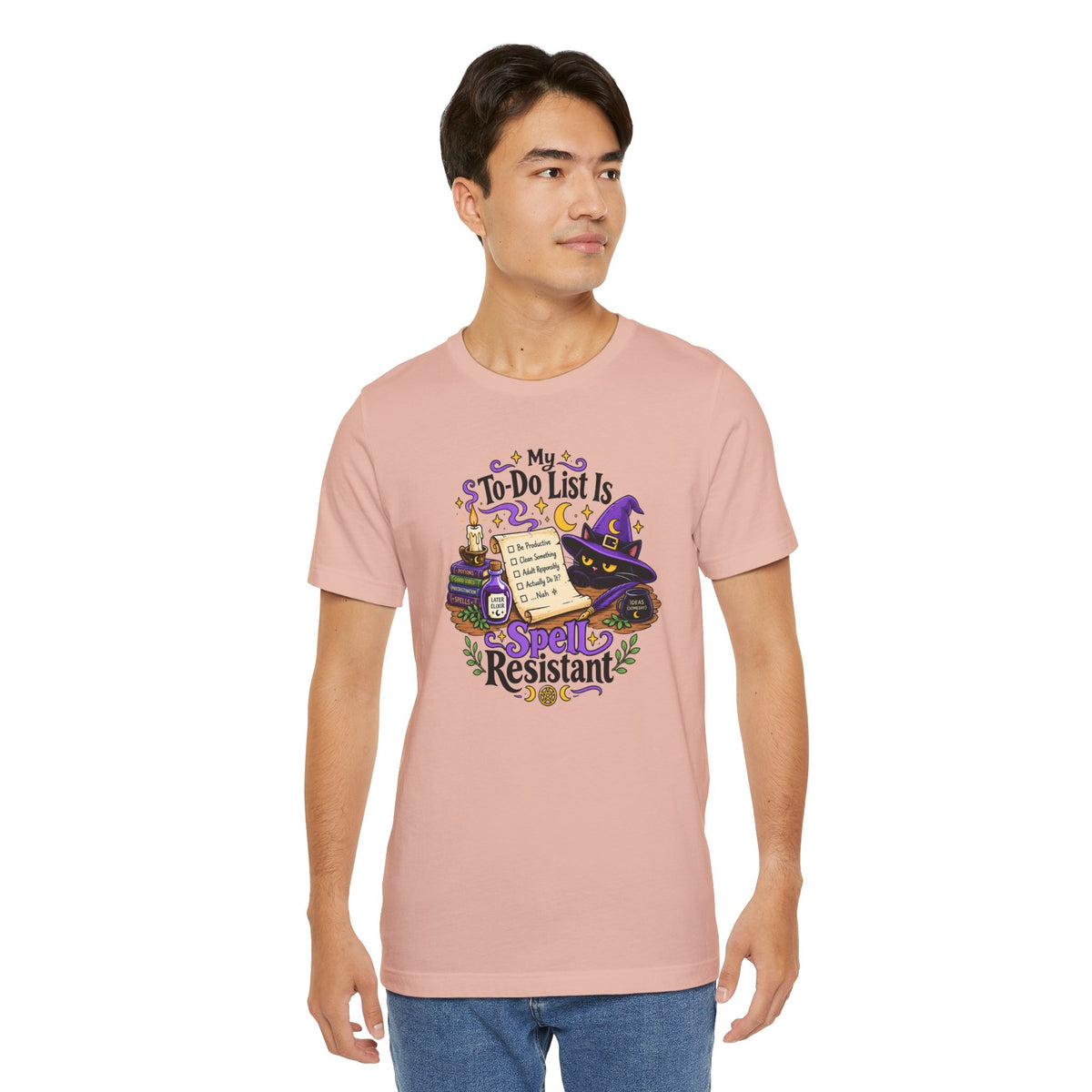 My To-Do List Is Spell Resistant T-Shirt – Funny Witchy ADHD Tee