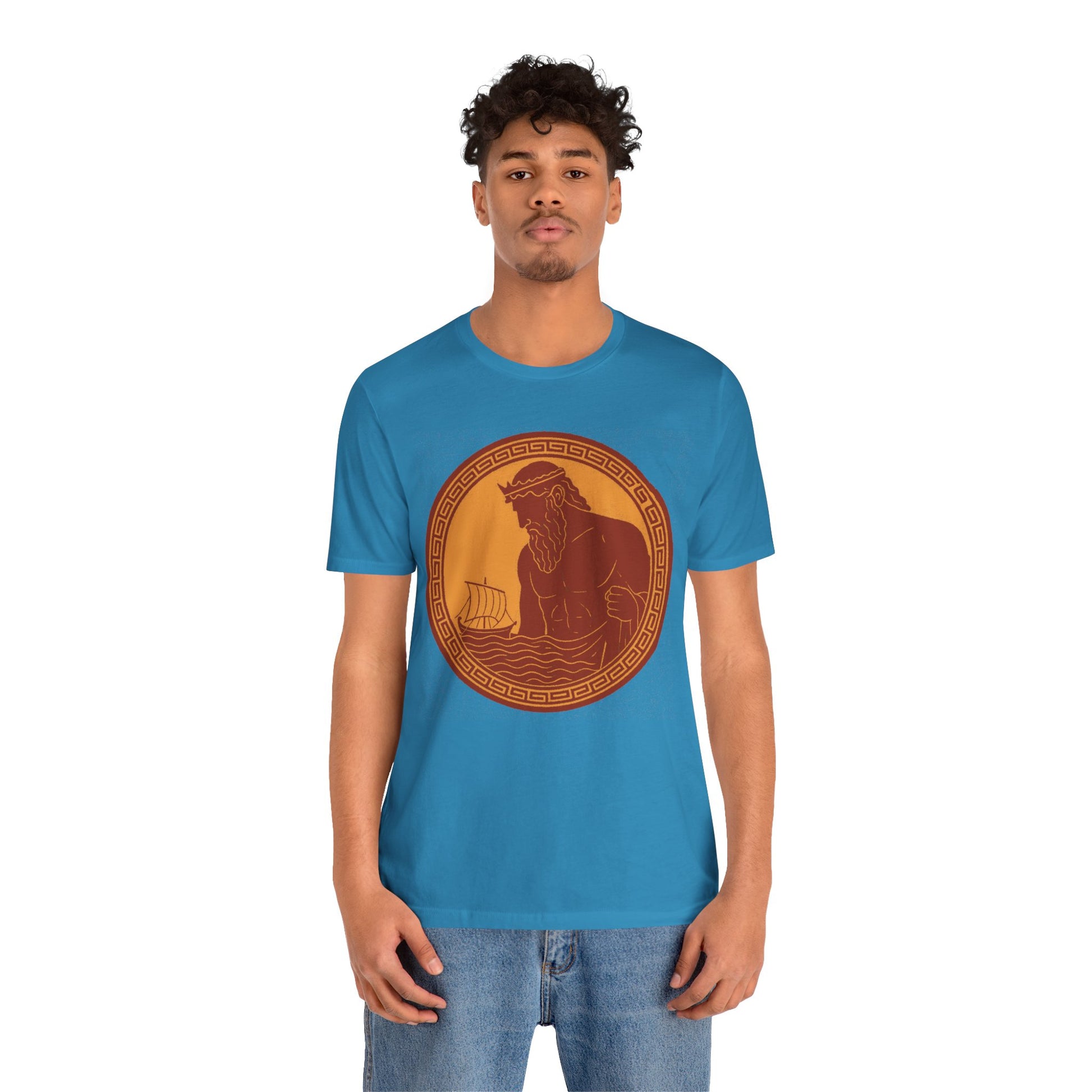 Poseidon Epic T-Shirt – Greek Mythology Ocean God Tee - WhimSpin - https://whimspin.com