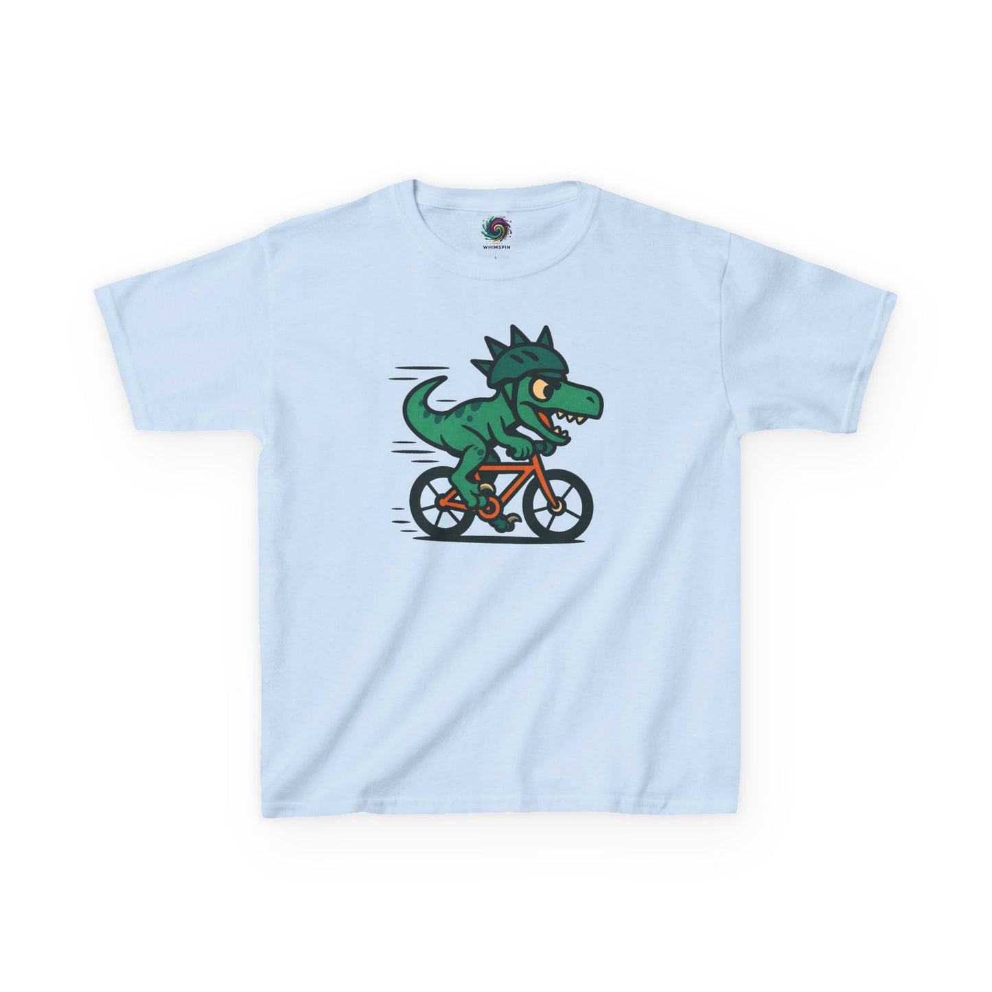 Kids Velociraptor Bike T-Shirt – Funny Dino Velo Tee