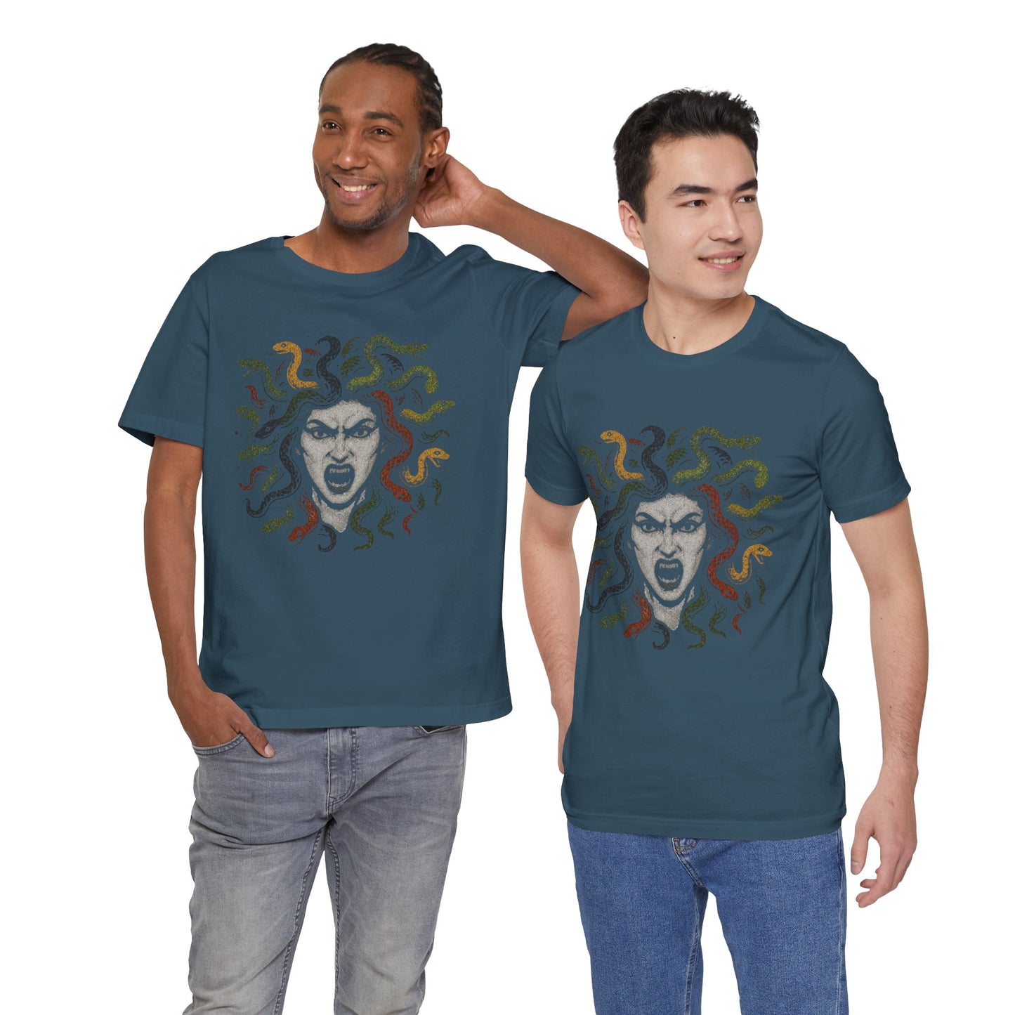 Medusa T-Shirt – Greek Mythology Gorgon Graphic Tee