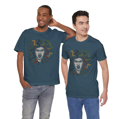 Medusa T-Shirt – Greek Mythology Gorgon Graphic Tee