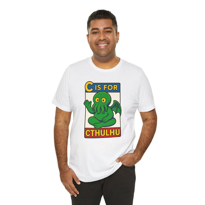C is for Cthulhu Graphic Tee – Funny Cthulhu Shirt