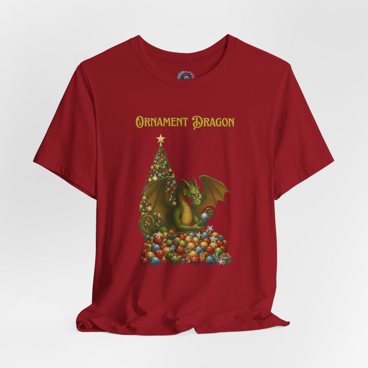 Ornament Dragon T-Shirt – Christmas Dragon Tee for Ornament Lovers