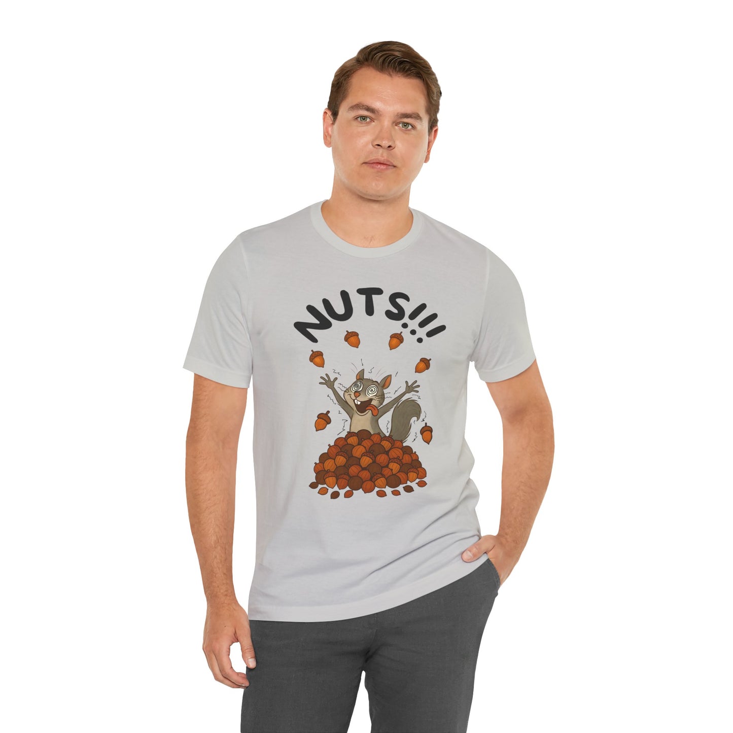Crazy Squirrel Shirt – Funny Squirrel Nuts T-Shirt for Quirky Style