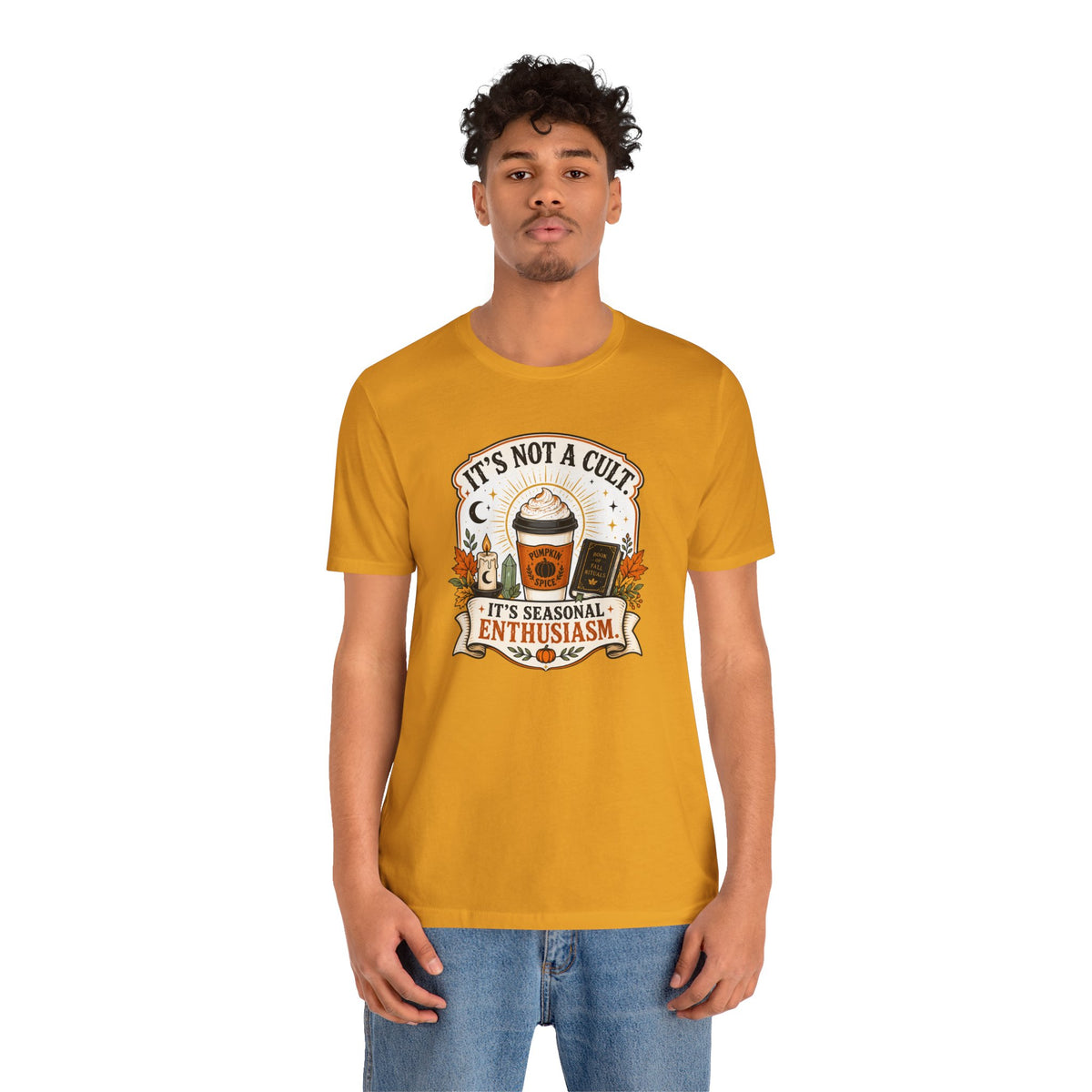 It’s Not a Cult Pumpkin Spice T-Shirt – Funny Fall Tee