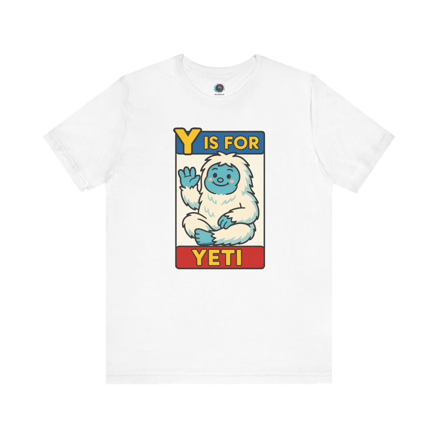 Y Is for Yeti T-Shirt – Cute Winter Monster Tee from the Monster Alphabet Series