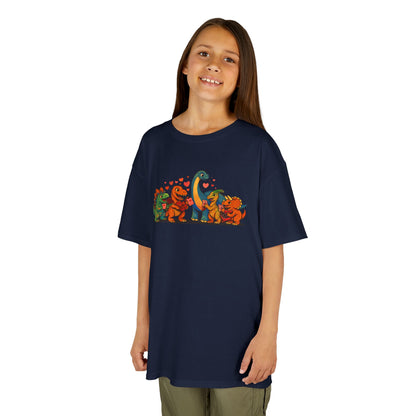Kids Dinosaur Valentines T-Shirt – Cute Valentine’s Day Dino Tee