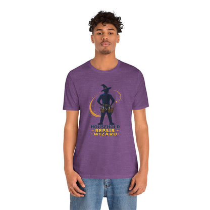 Household Repair Wizard T-Shirt – Funny Handy Dad Tee