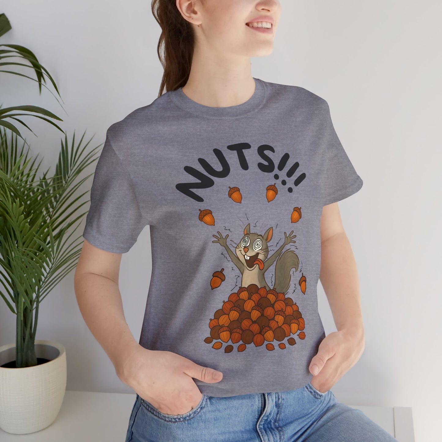 Crazy Squirrel Shirt – Funny Squirrel Nuts T-Shirt for Quirky Style