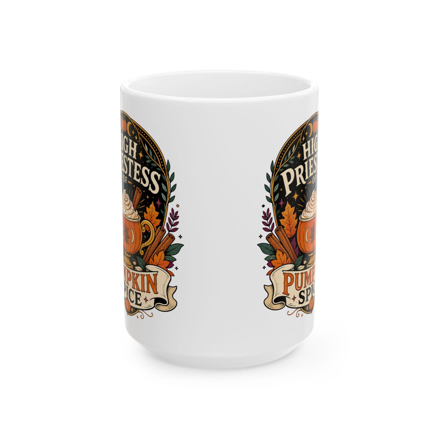 High Priestess of Pumpkin Spice Mug – 11oz & 15oz Fall Cup