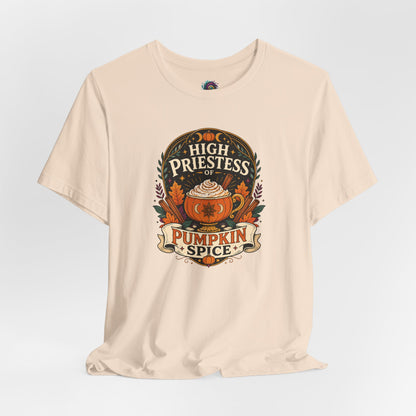 High Priestess of Pumpkin Spice T-Shirt – Funny Fall Tee