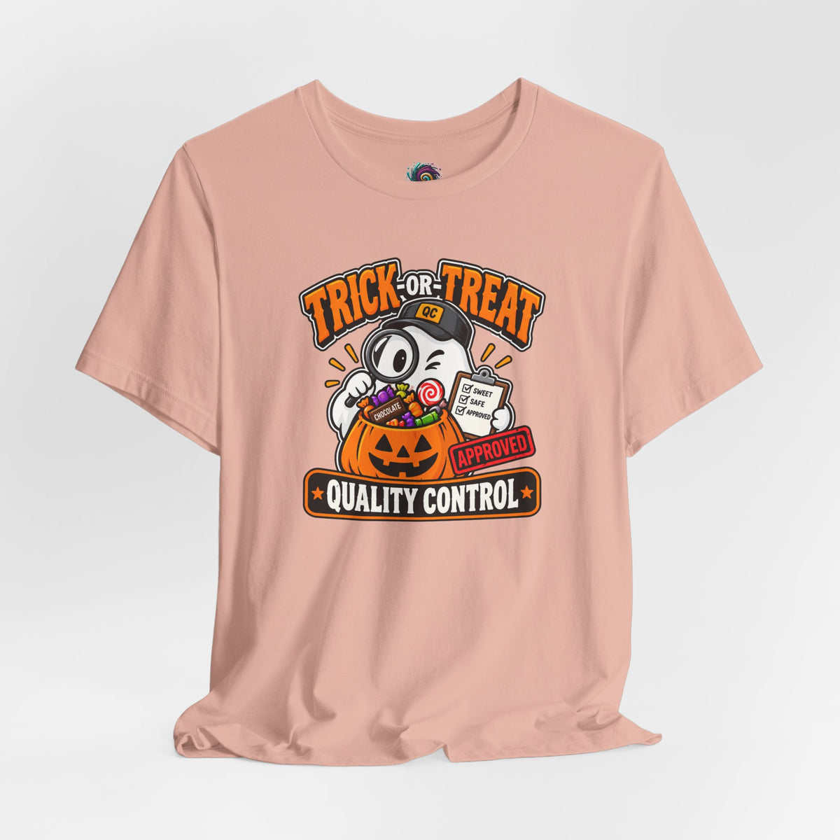 Trick-or-Treat Quality Control T-Shirt – Funny Halloween Candy Tee