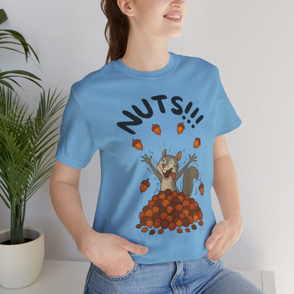 Crazy Squirrel Shirt – Funny Squirrel Nuts T-Shirt for Quirky Style