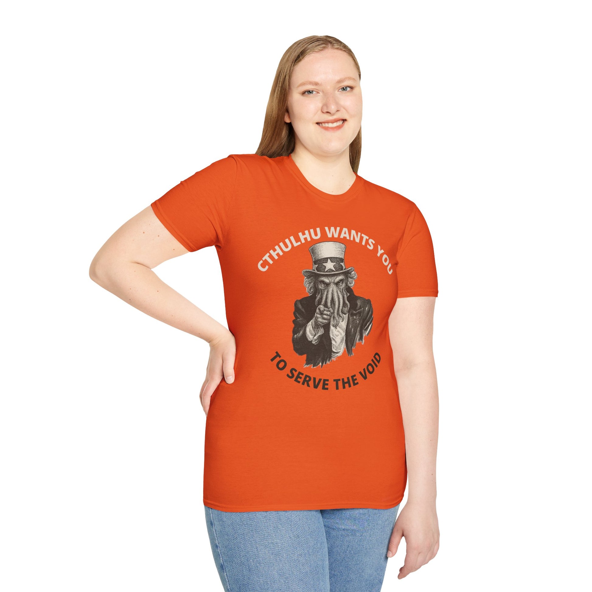 Cthulhu Wants You T-Shirt – Mythos Shirt for HP Lovecraft Fans - WhimSpin - https://whimspin.com