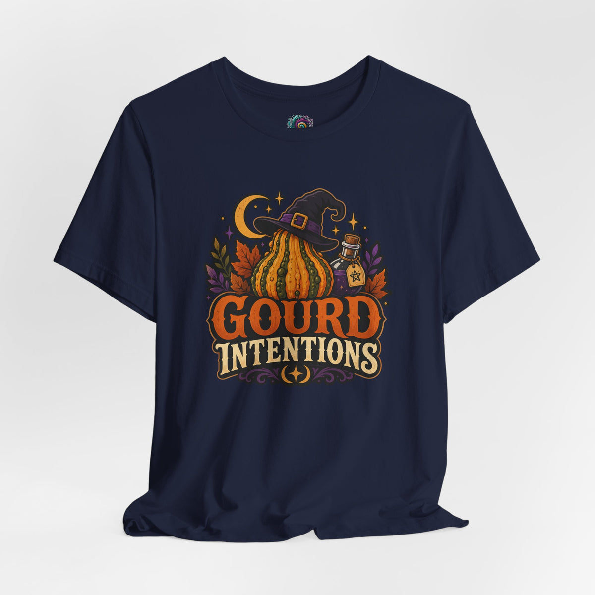 Gourd Intentions T-Shirt – Funny Witchy Fall Pumpkin Tee