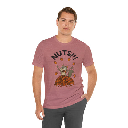 Crazy Squirrel Shirt – Funny Squirrel Nuts T-Shirt for Quirky Style