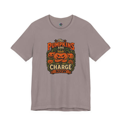 The Pumpkins Are in Charge Now T-Shirt – Funny Halloween Fall Tee